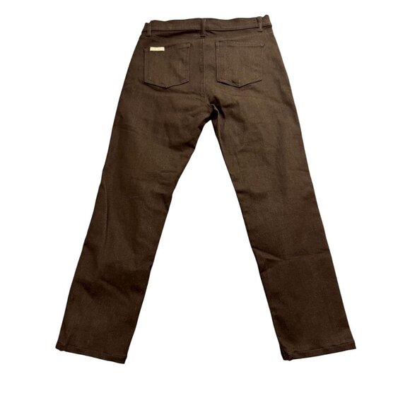 Blue Delta Chino Pants Straight Leg Mid Rise Charcoal Gray Mens Size W31 - Picture 2 of 11